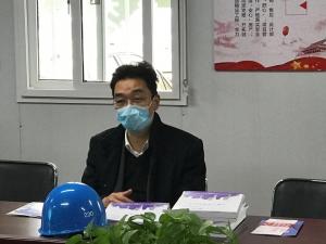 市建設(shè)局黨委書記、局長(zhǎng)戴健赴房總集團(tuán)市北32#地塊視察復(fù)工復(fù)產(chǎn)安